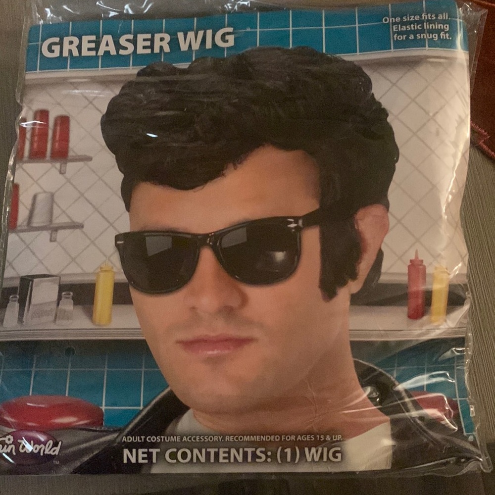 Greaser wig T-Birds